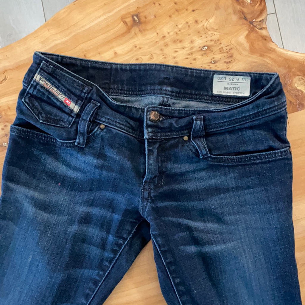 Diesel Dark Blue Denim Pants